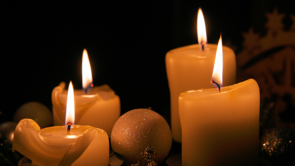 candele in cera